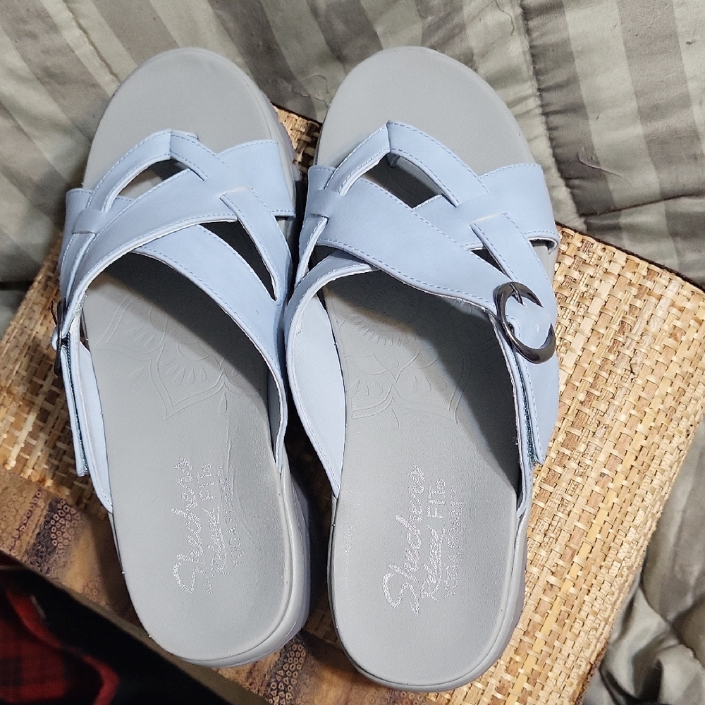 Skechers Women's Blue Sandals